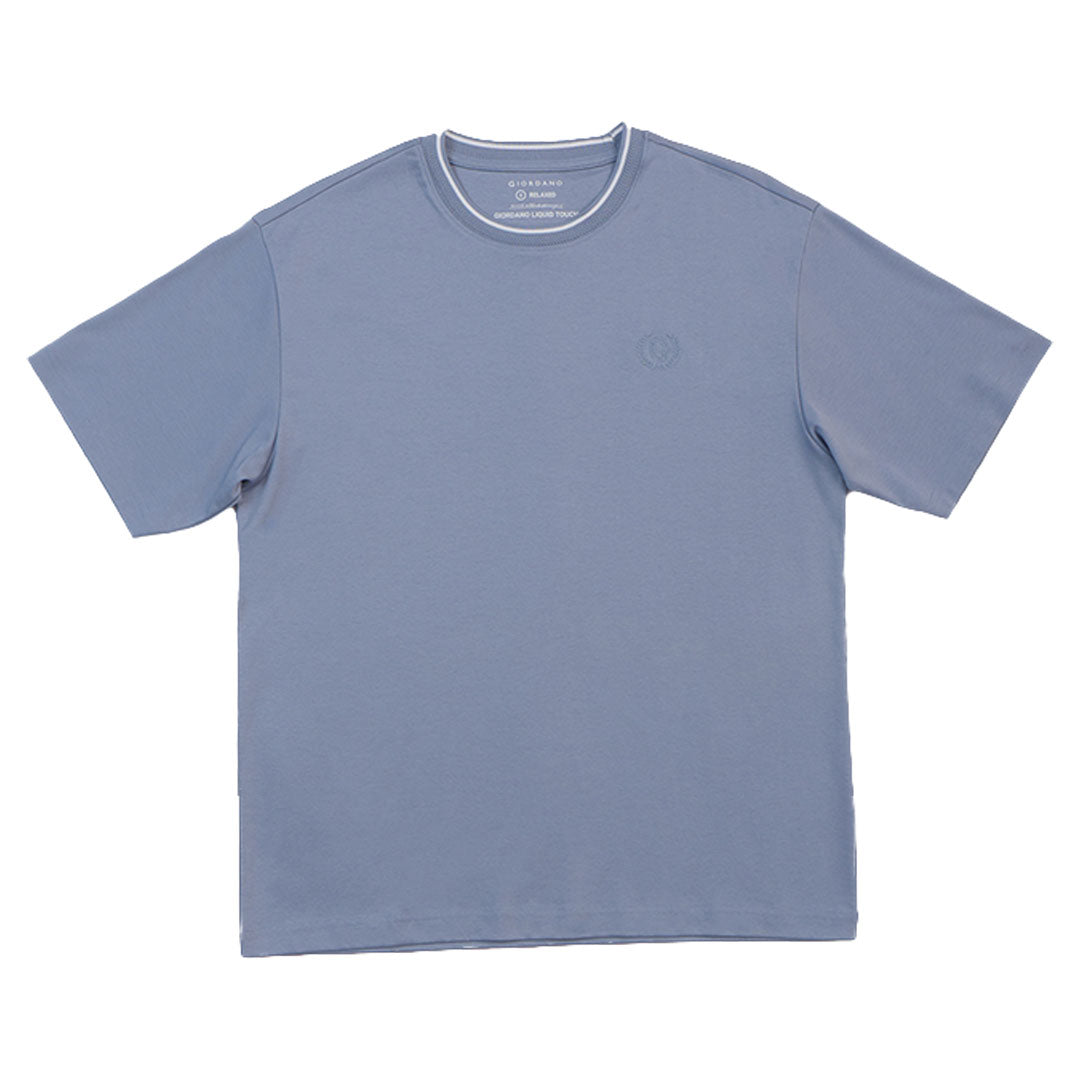 GIORDANO Men's Liquid Touch Crew Neck Tee (01025247)