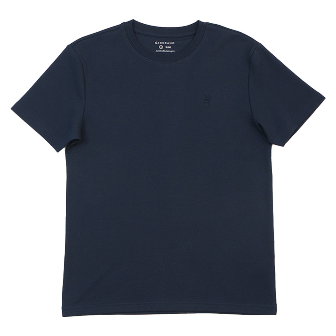 GIORDANO Men's Waffle Crew Neck Tee (01025262)
