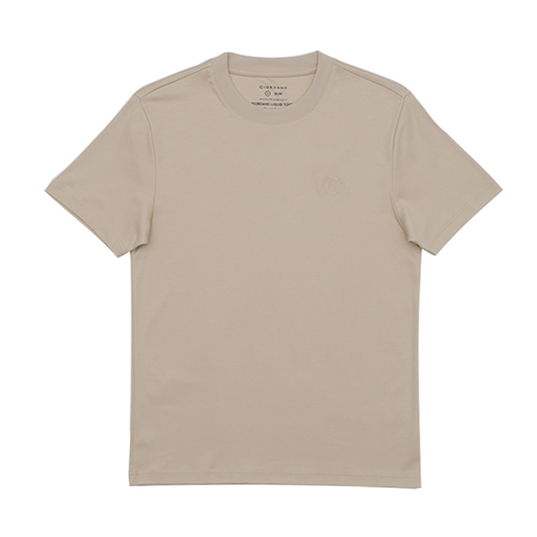 GIORDANO Men's Liquid Touch Crew Neck Tee (01025802)