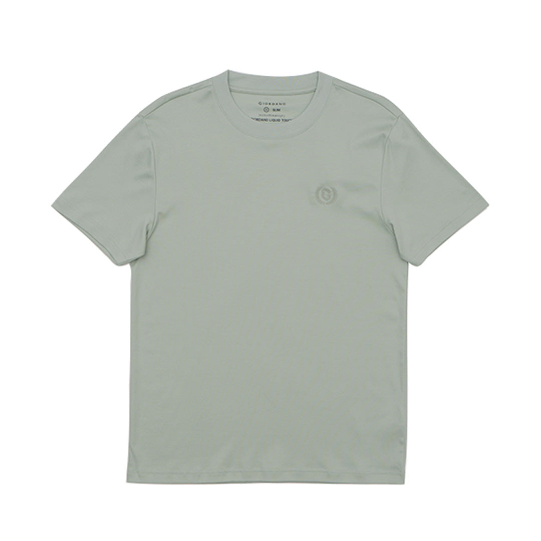 GIORDANO Men's Liquid Touch Crew Neck Tee (01025802)