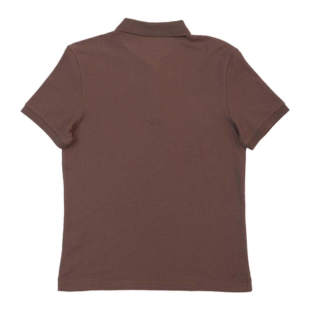 GIORDANO Men's Cotton Polyester Jacquard Slim Fit Polo (01015354)