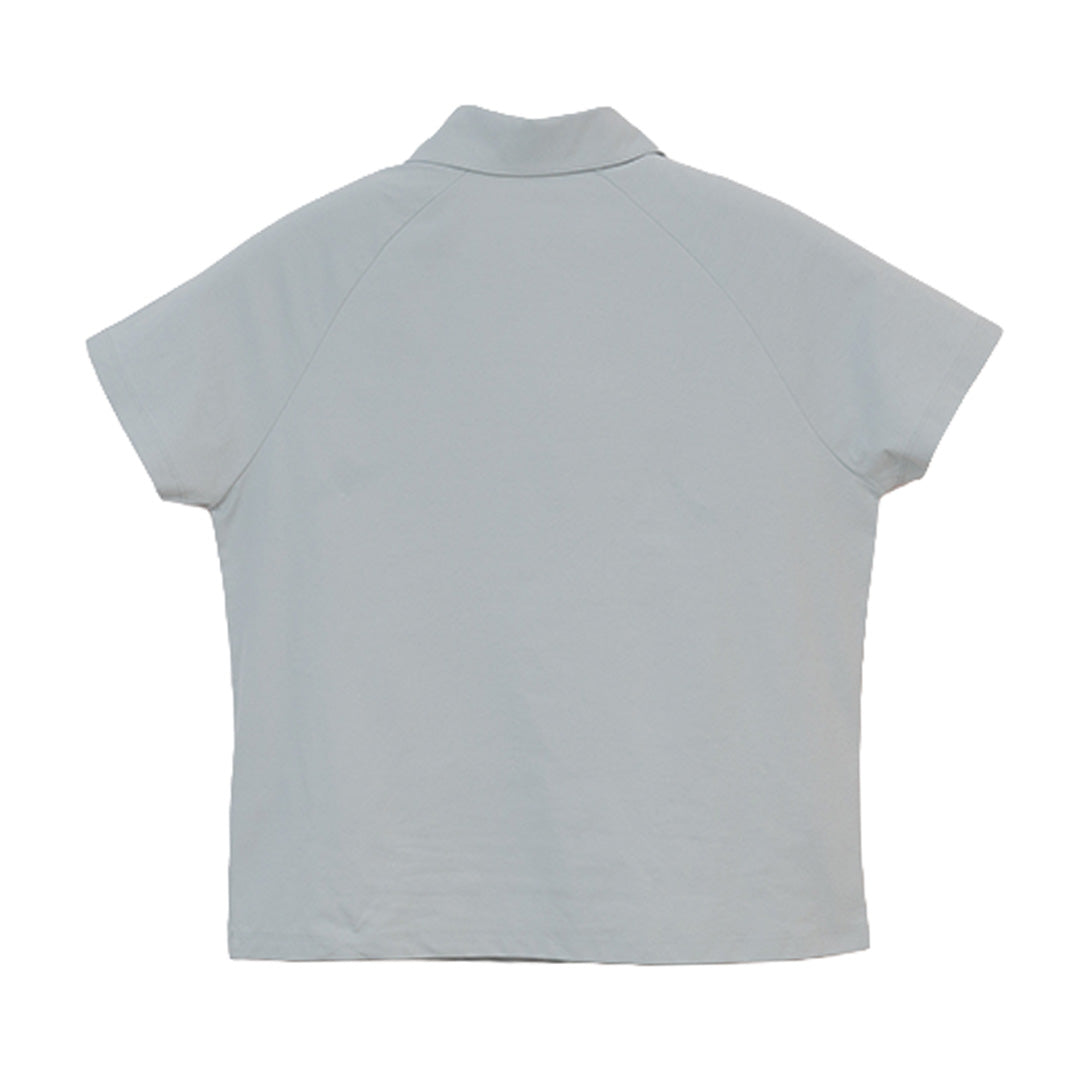 GIORDANO Women's Polyester Jersey Knit Collar Comfort Fit Polo (05316393)