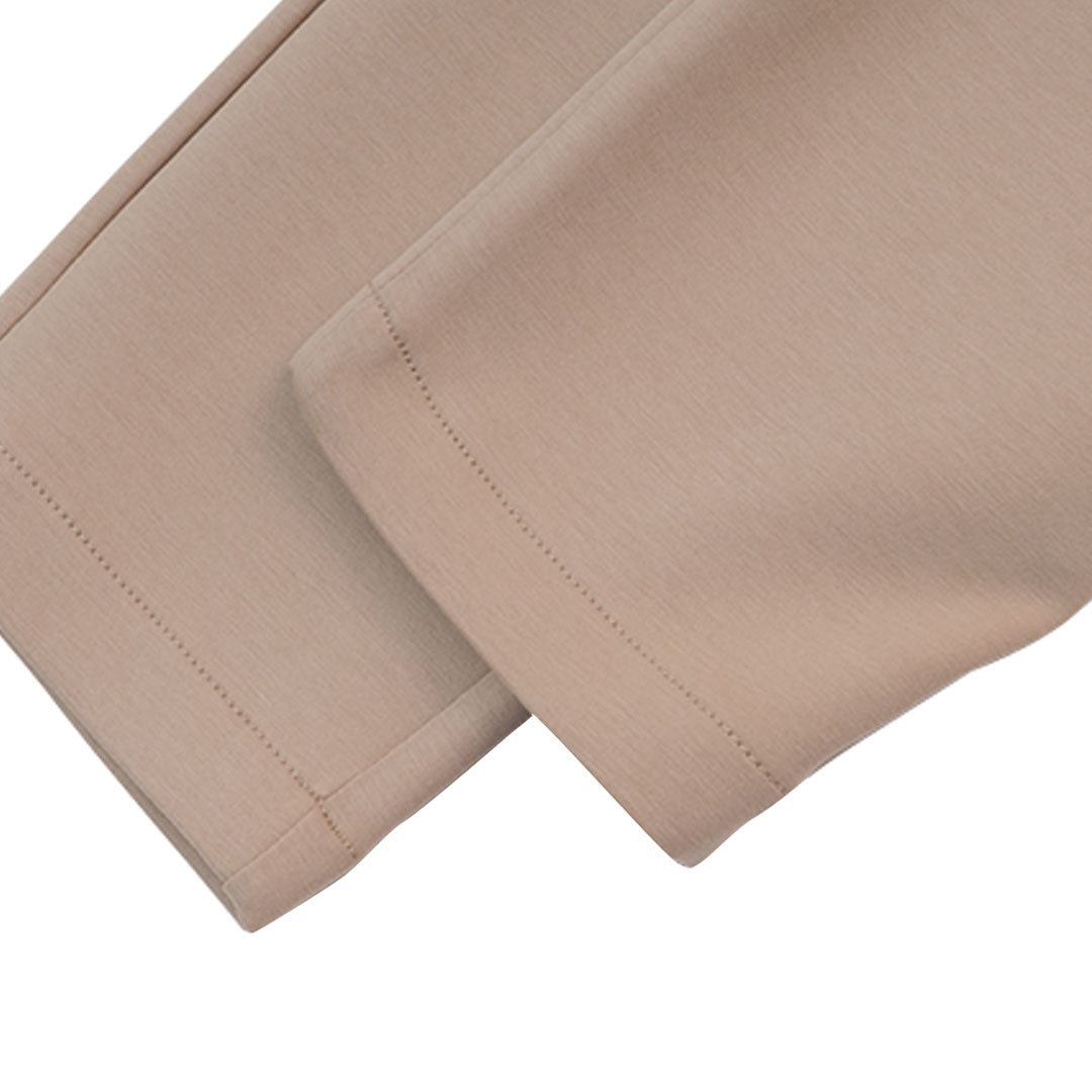 GIORDANO Women's High Waist Regular Fit Capri Pants (05425123)