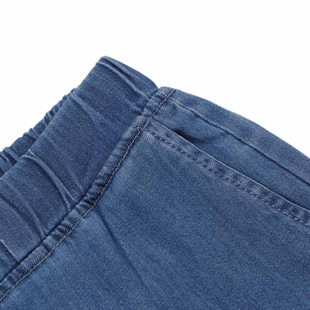 GIORDANO Women's Denim Mid Rise Relax Tapered Fit Jeans (05425037)