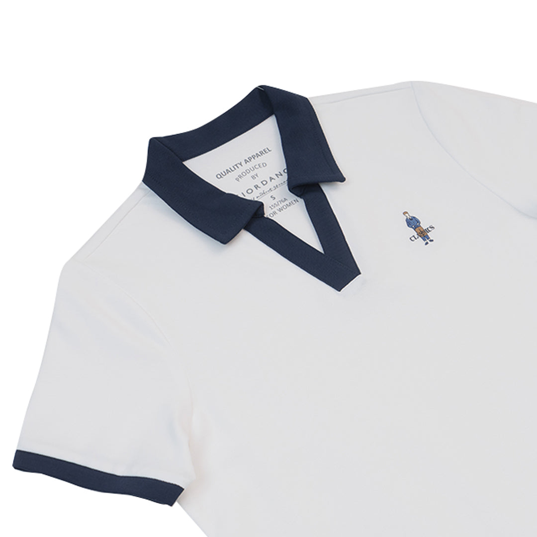 GIORDANO Women's Classic Man Comfort Fit Dress (05465417)