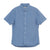 GIORDANO Men's Cotton Oxford Full Opening Short Sleeves Slim Fit Shirt (01046248)