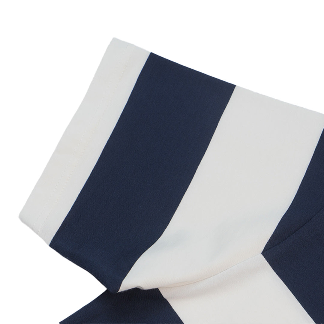 GIORDANO Men's Cotton Jersey Crew Neck Stripe Tee (01025261)