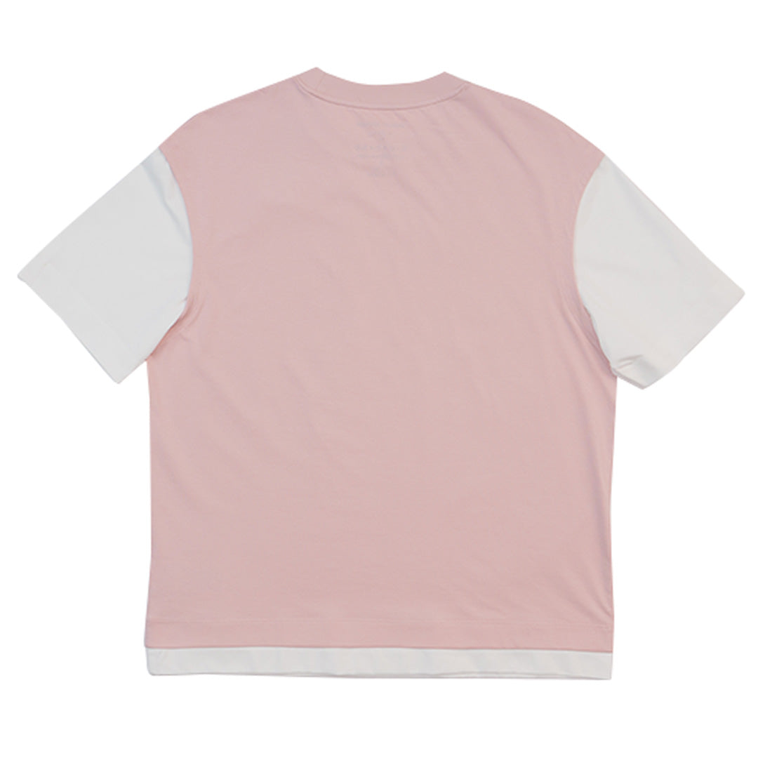 GIORDANO Women's Sorona Jersey Crew Neck Contrasting Color Loose Fit Tee  (05325257)
