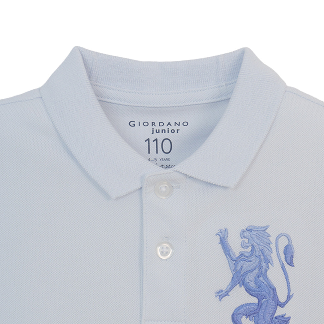 GIORDANO Junior 3D Lion Polo Slim Fit (03016222)