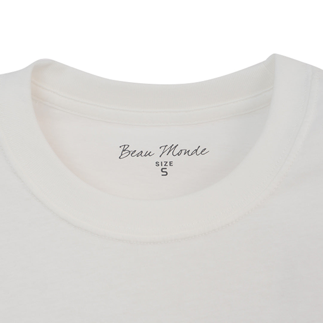 GIORDANO Men's Beau Monde Cotton Jersey Crew Neck Long Sleeves Printed Tee (13094790)