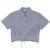 GIORDANO Women's Bamboo Polyester Acute Collar Short Sleeves Boyfriend Fit Shirt (05346220)