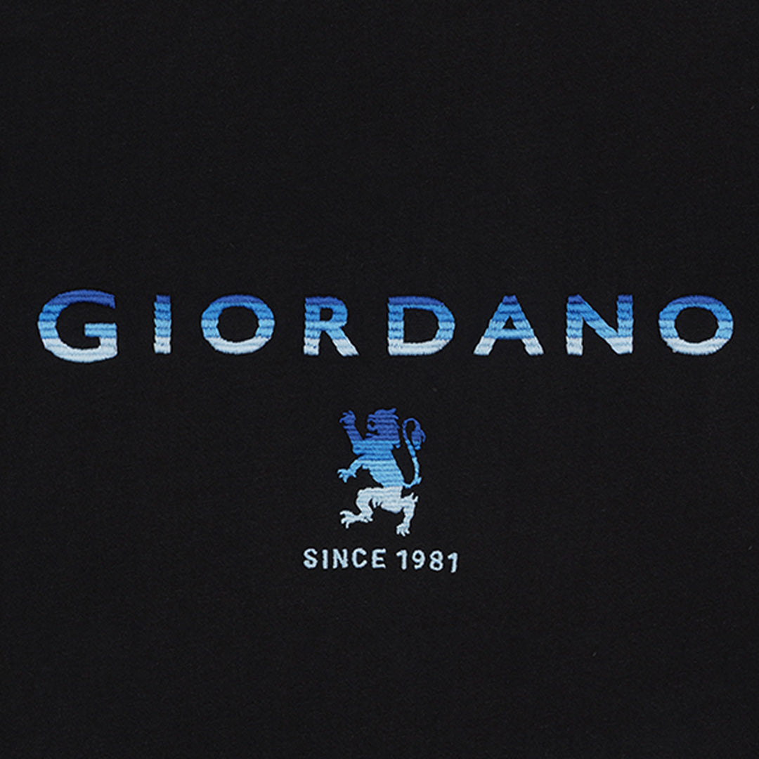 GIORDANO Men's Lion Logo Tee (01095296)