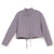GIORDANO Women's Twill Acute Collar Long Sleeves Boyfriend Fit Drawstring Hem Shirt (05345021)