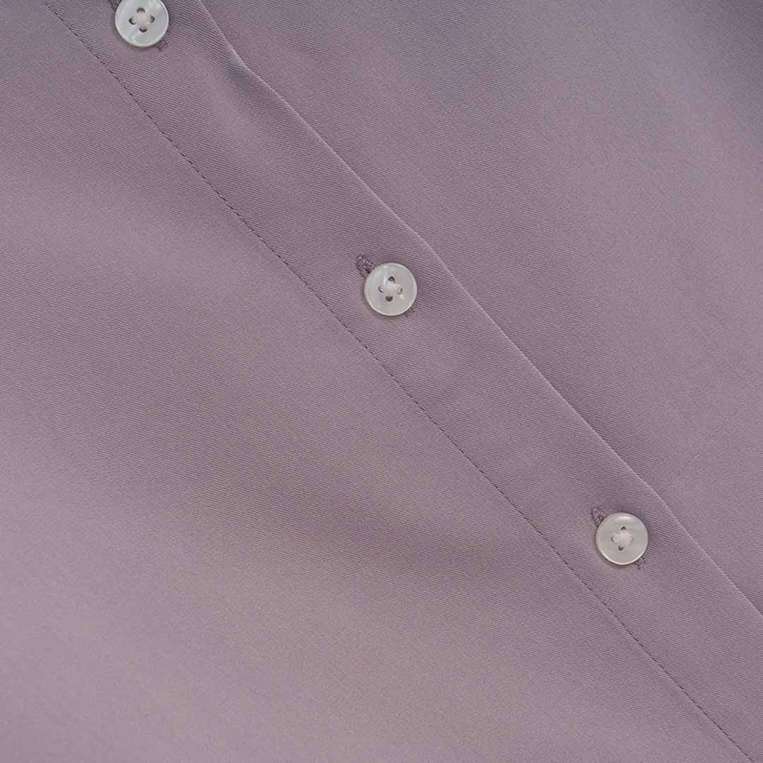 GIORDANO Women's Twill Acute Collar Long Sleeves Boyfriend Fit Drawstring Hem Shirt (05345021)