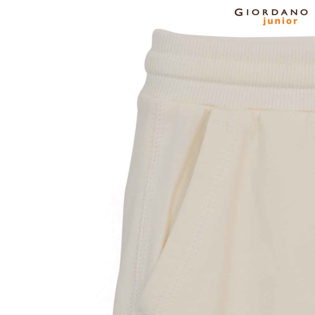 GIORDANO Junior Cotton French Terry Mid Rise Comfort Fit Shorts (03105267)