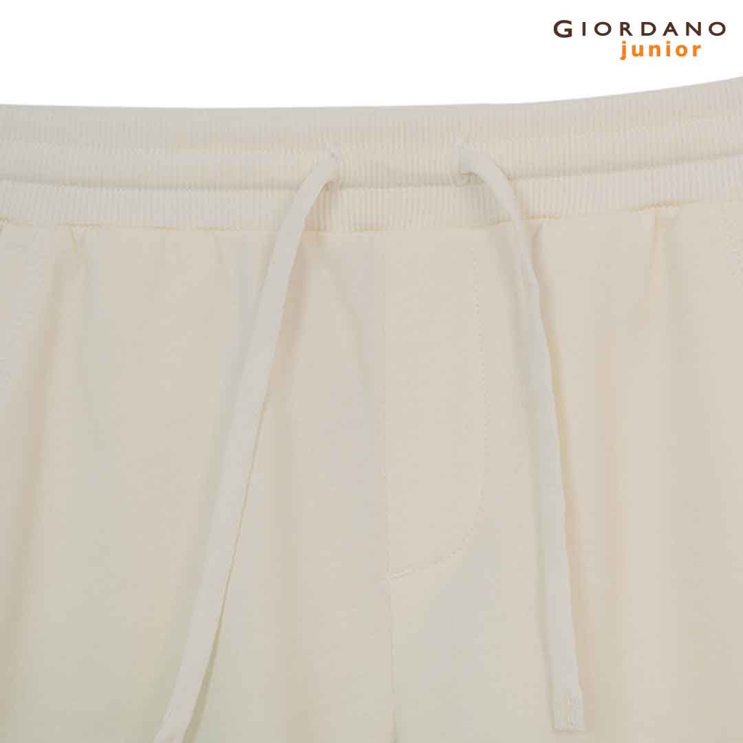 GIORDANO Junior Cotton French Terry Mid Rise Comfort Fit Shorts (03105267)