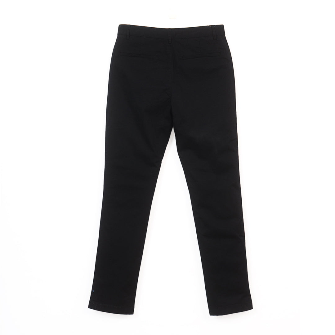 GIORDANO Men's Cotton Lycra Twill Mid Rise Regular Tapered Fit Khakis (01116010)