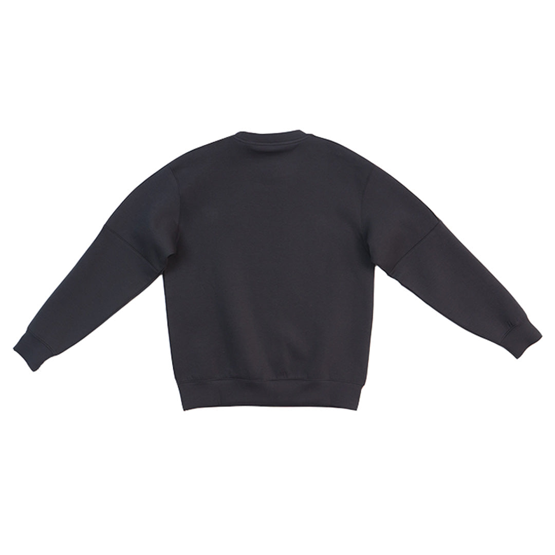 GIORDANO Men's Liquid Touch Crew Neck Relax Fit Sweatshirt (01025608)