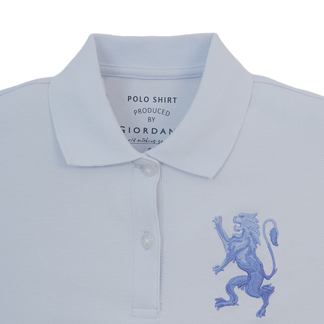 GIORDANO Women's Comfort Fit 3D Lion Polo (05316227)