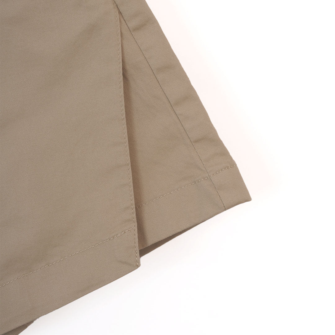 GIORDANO Women's Cotton Spandex High Waist Relax Elastic Waist Skort (05406204)