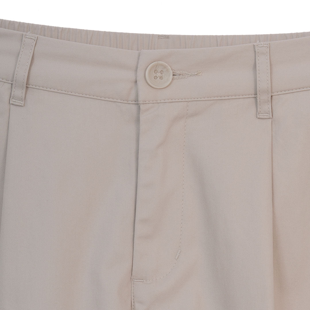 GIORDANO Women's Lyocell Cotton Spandex High Waist Relax Elastic Waist Shorts (05406216)
