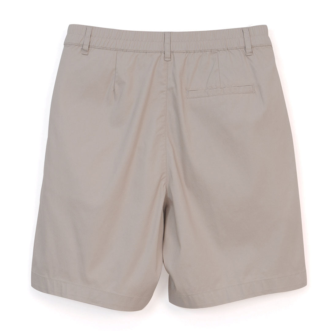 GIORDANO Women's Lyocell Cotton Spandex High Waist Relax Elastic Waist Shorts (05406216)