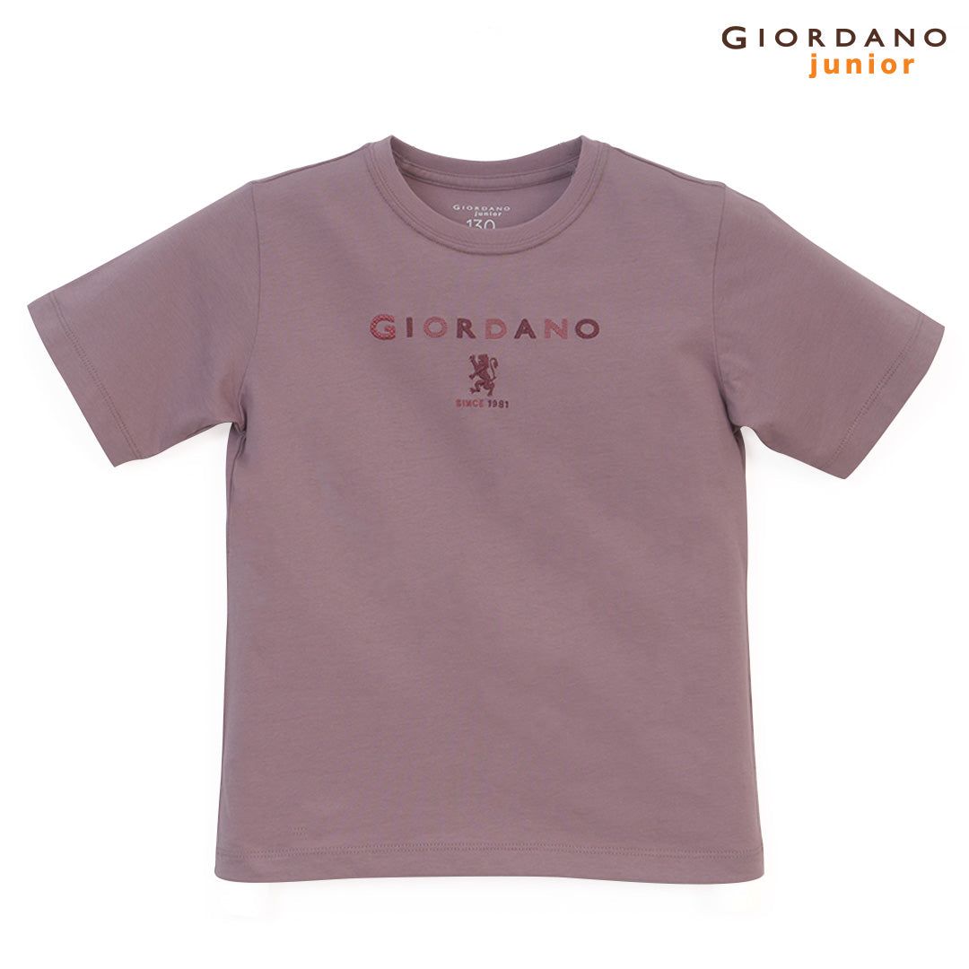GIORDANO Junior Lion Logo Tee (03085296)