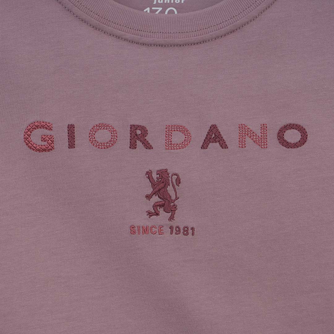 GIORDANO Junior Lion Logo Tee (03085296)