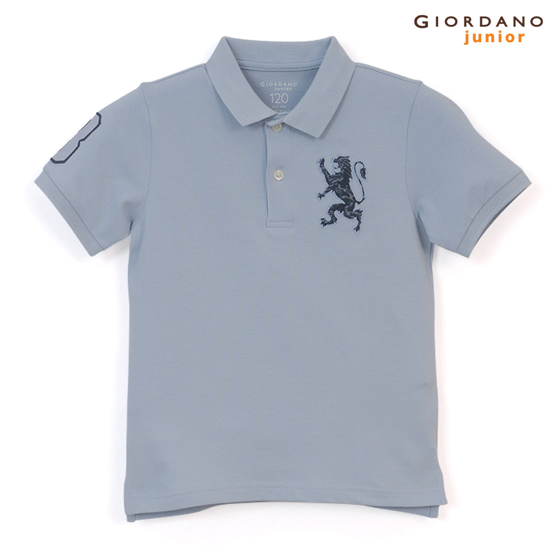 GIORDANO Junior 3D Lion Polo (03015222)