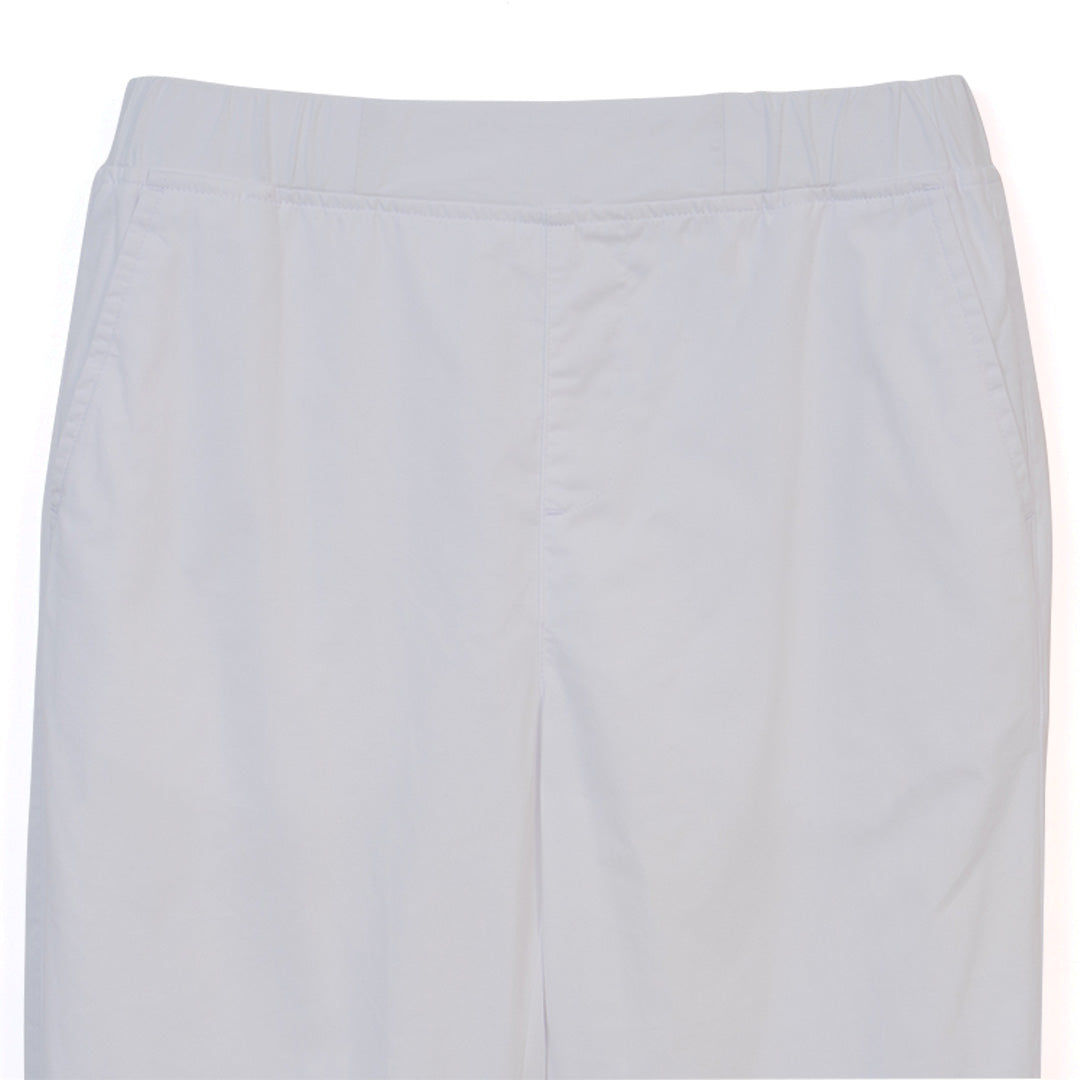 GIORDANO Women's Cotton Twill Mid Rise Relax Tapered Audrey Cropped Pants (05426256)