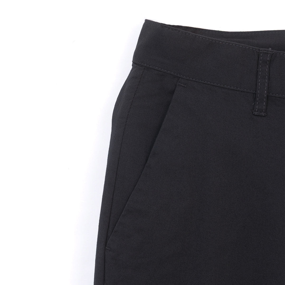 GIORDANO Men's Cotton Twill Low Rise Slim Tapered Crop Pants (01126001)