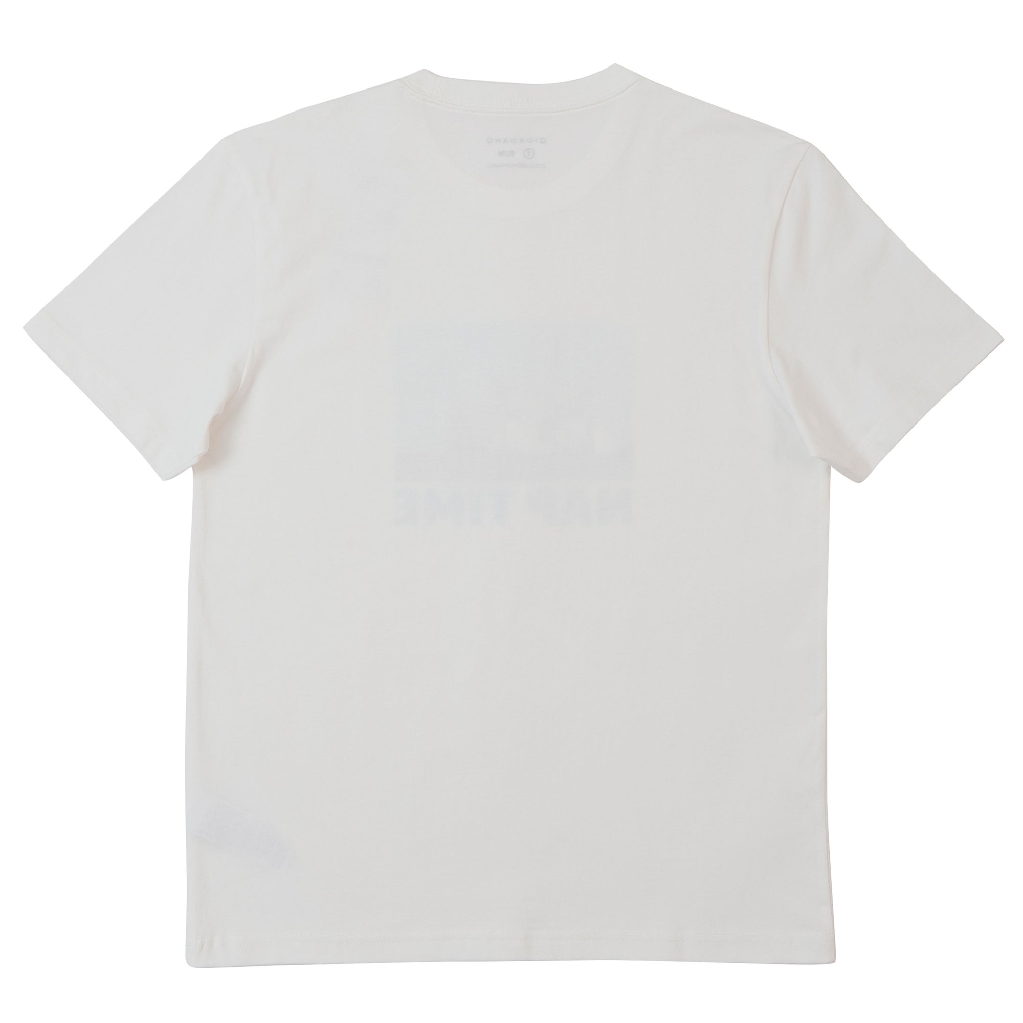 GIORDANO Men's Crew Neck Slim Fit Message Printed Tee (01095312)