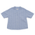 GIORDANO Women's Cotton Linen Notch Collar Short Sleeves Loose Fit Shirt (05345221)