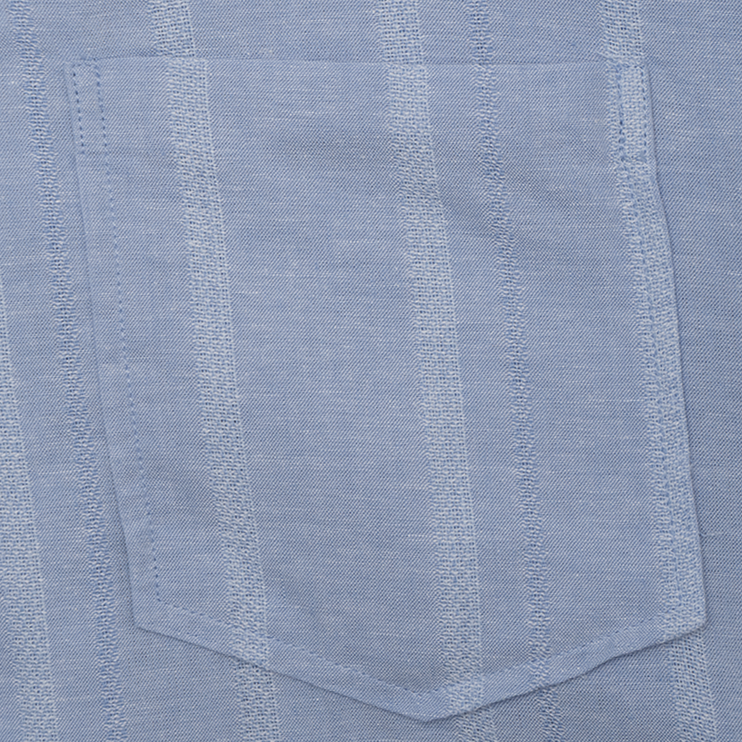 GIORDANO Women's Cotton Linen Notch Collar Short Sleeves Loose Fit Shirt (05345221)