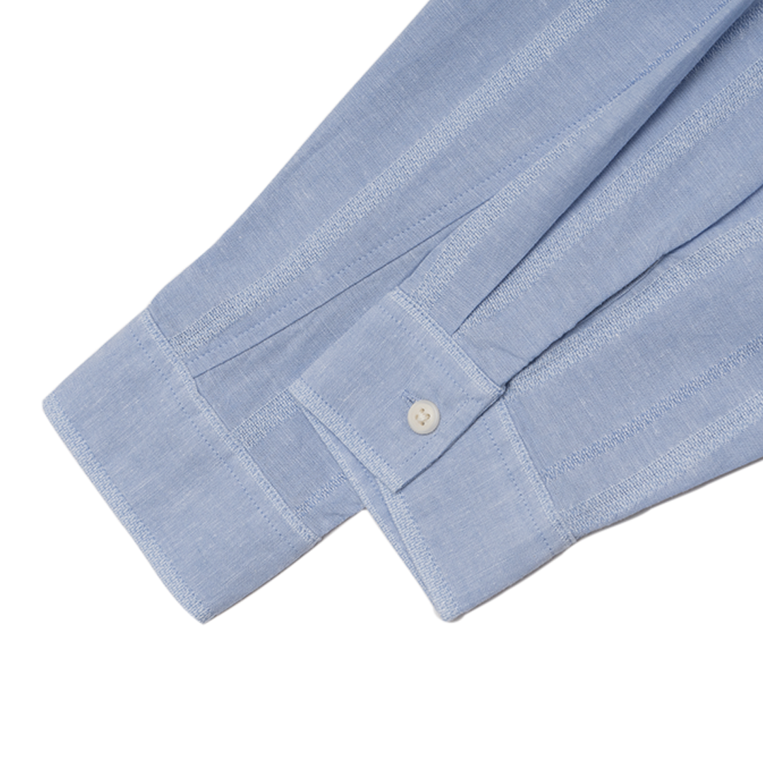 GIORDANO Women's Cotton Linen Acute Collar Long Sleeves Loose Fit Shirt (05345223)