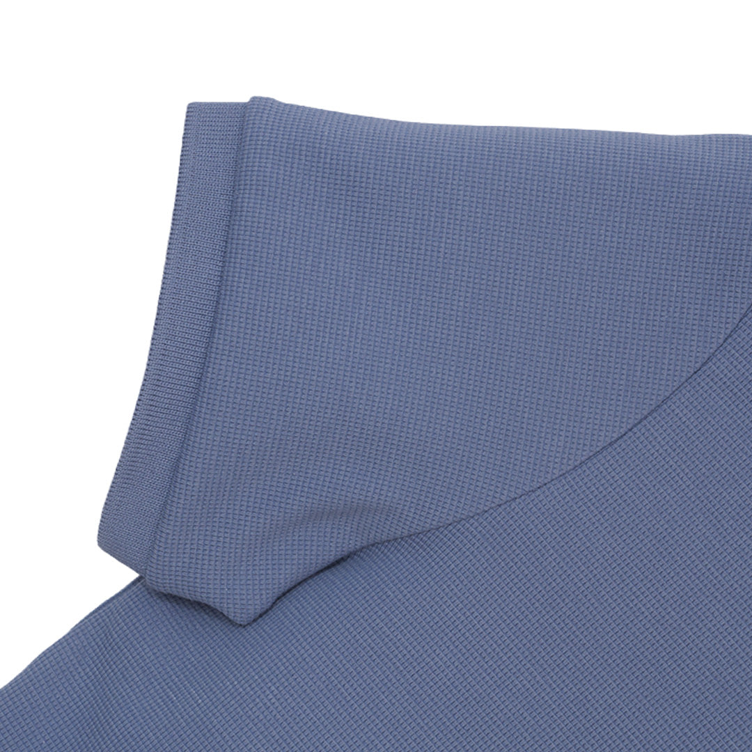GIORDANO Women's Polyester Waffle Comfort Solid Polo (05316295)