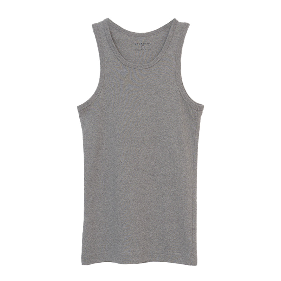 GIORDANO Men's 3-in-a-Pack Slim Fit Tank Top (01246025)