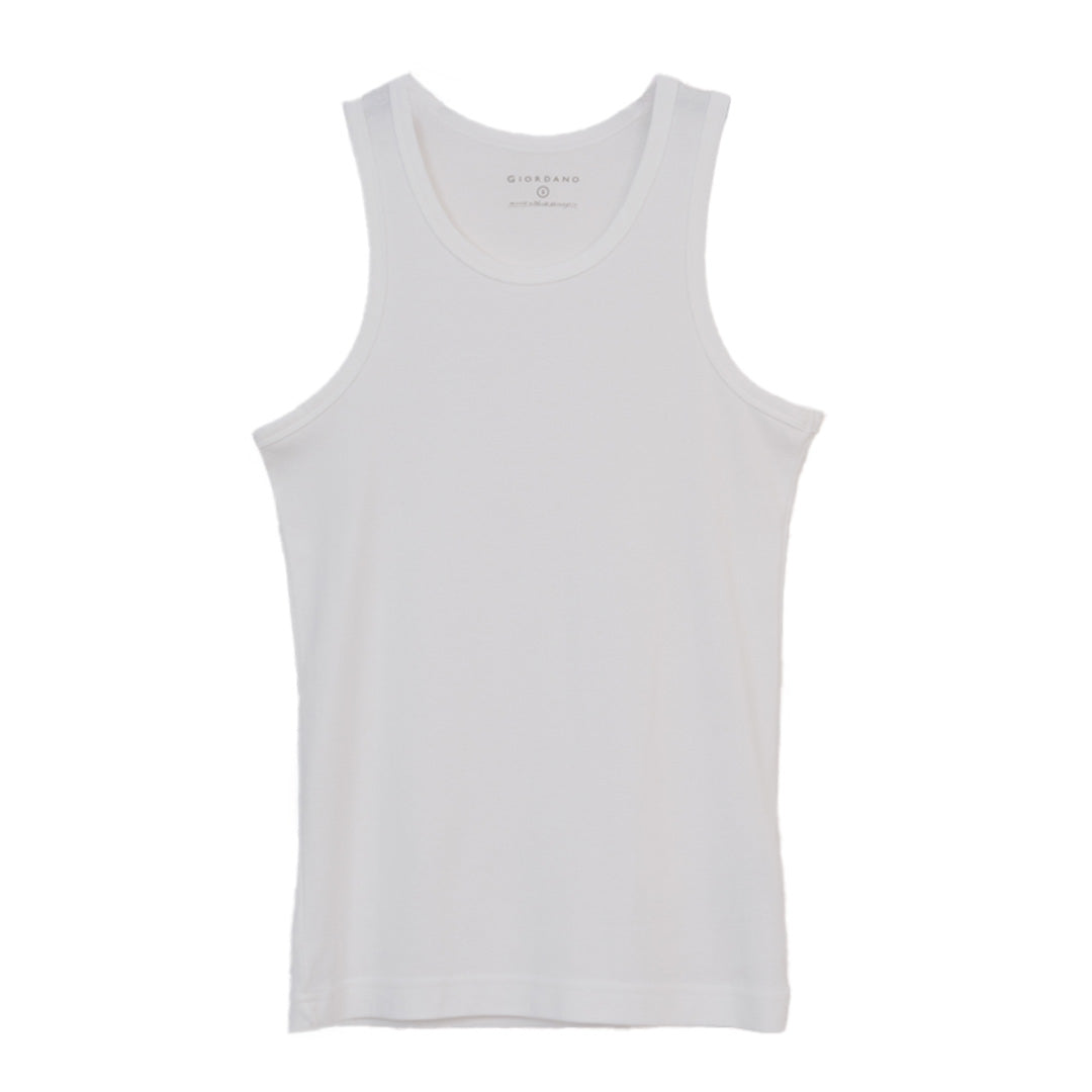 GIORDANO Men's 3-in-a-Pack Slim Fit Tank Top (01246025)