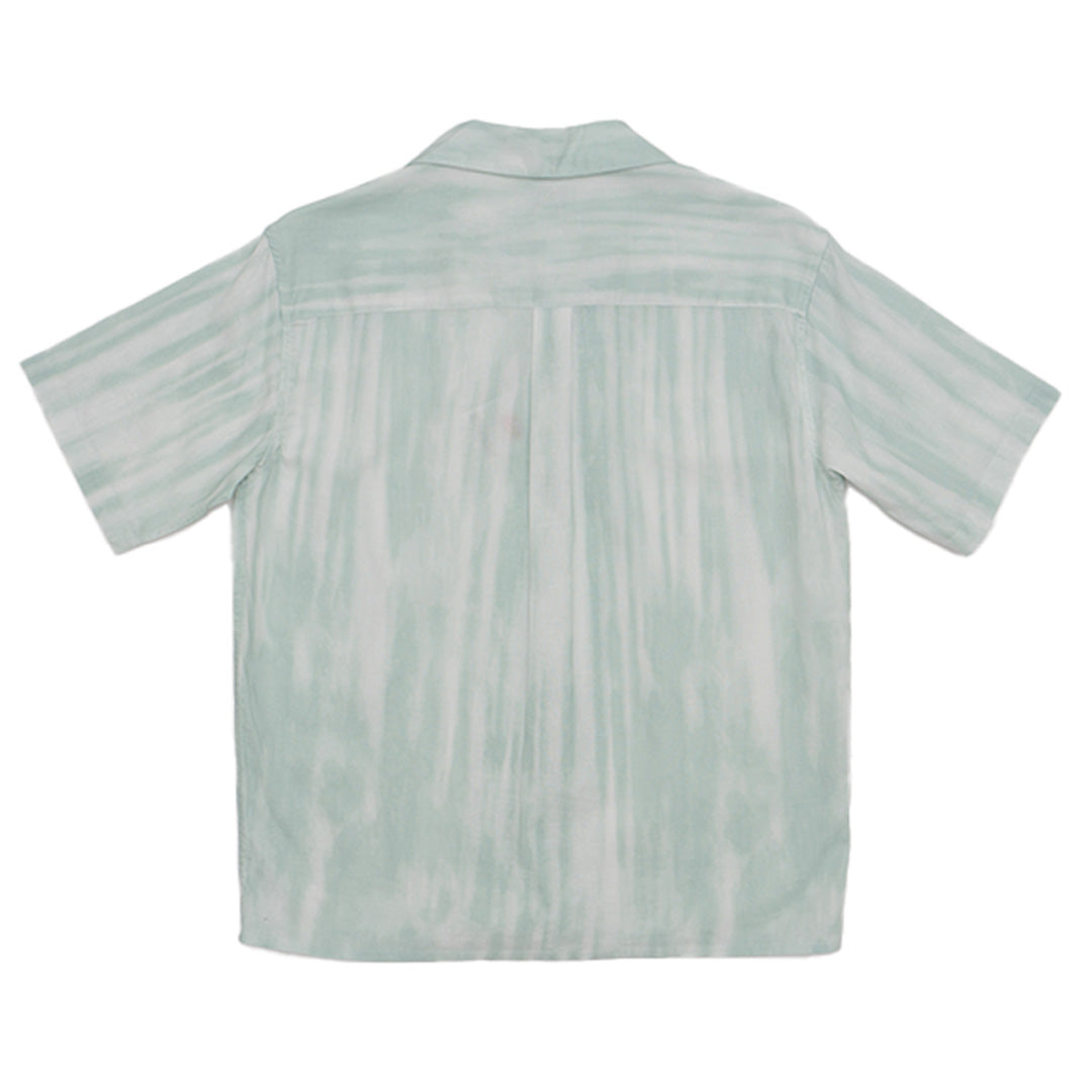 GIORDANO Men's Linen Cotton Poplin Short Sleeves All Over Print Shirt (01045206)