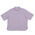 GIORDANO Women's Twill Acute Collar Short Sleeves Loose Fit Shirt (05345204)