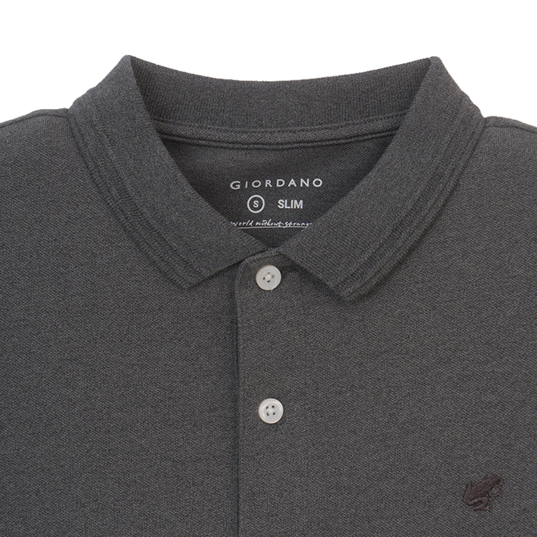 GIORDANO Men's Slim Fit Frog Polo (01014700)