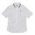 GIORDANO Men's Waffle Short Sleeves Button Front Garment Wash Shirt (01046234)