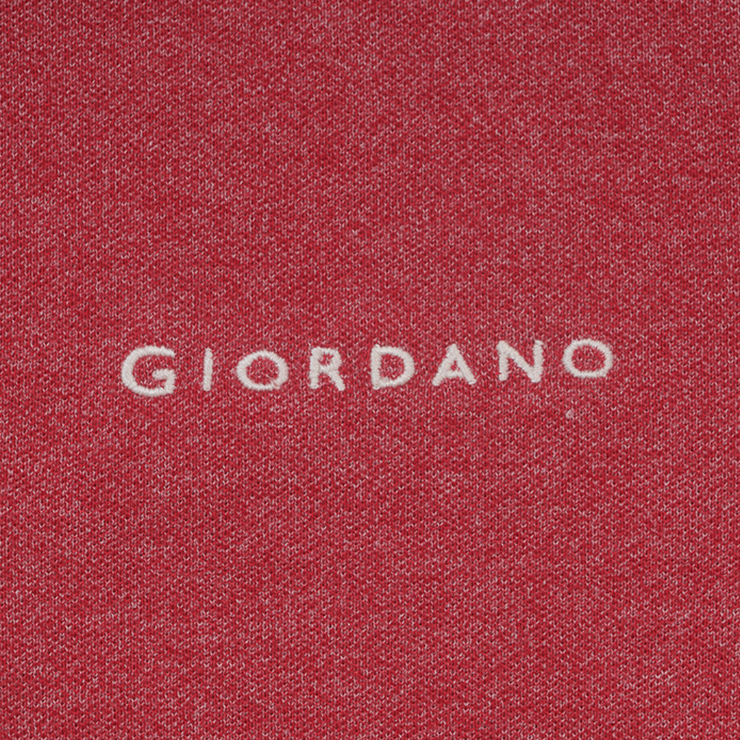 GIORDANO Women's Cotton Lycra Pique Comfort Fit Polo (05316207)