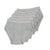 GIORDANO Men's Cotton Ribbed 6 in a Pack Essential Classic Brief (01176114)