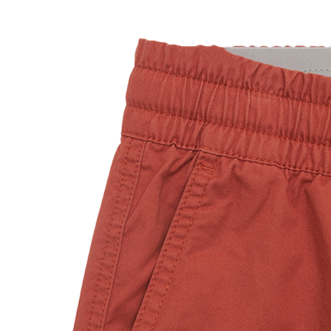 GIORDANO Men's  Cotton Twill Mid Rise Slim Tapered Fit Bermuda Shorts (01105205)