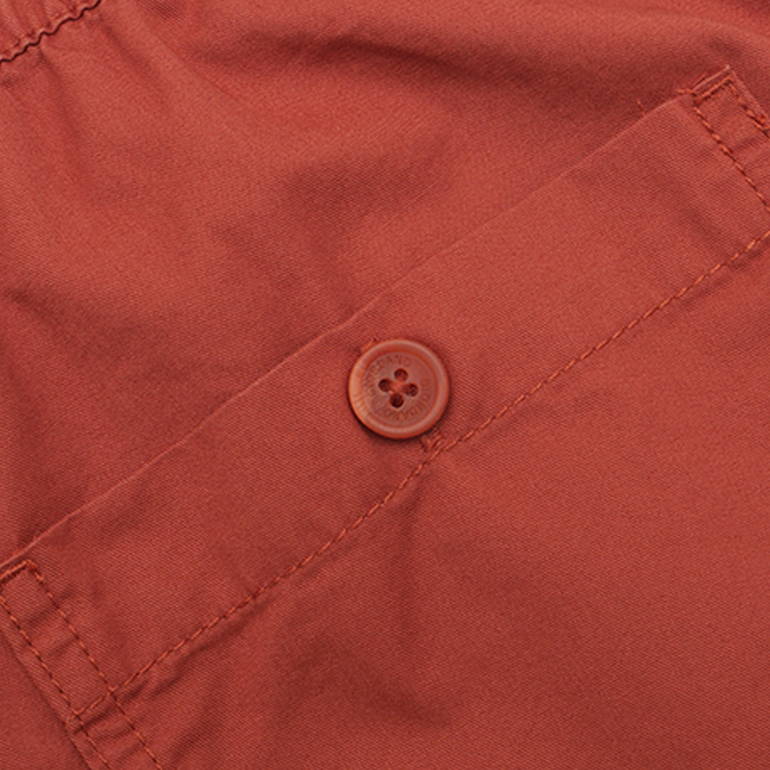 GIORDANO Men's  Cotton Twill Mid Rise Slim Tapered Fit Bermuda Shorts (01105205)