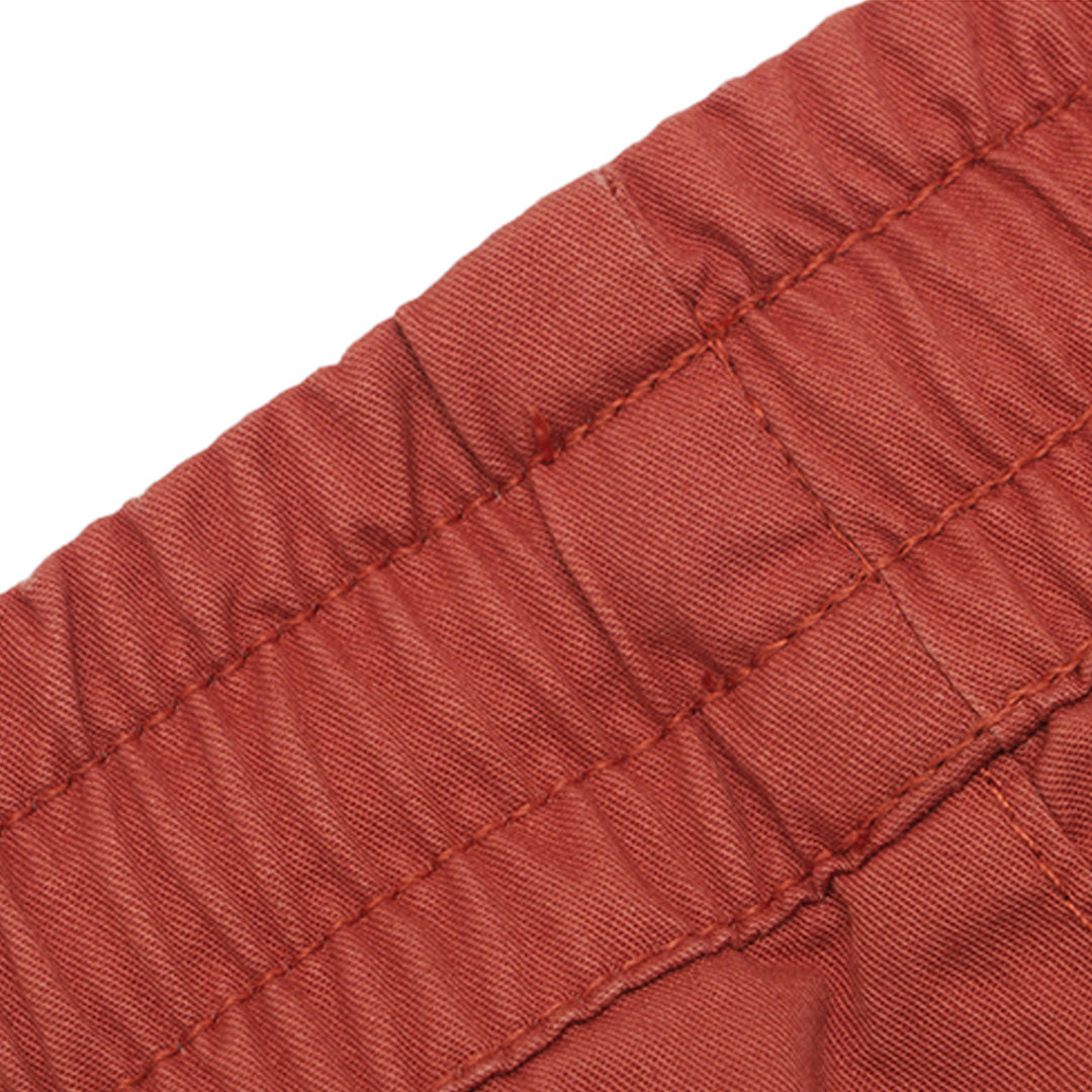 GIORDANO Men's  Cotton Twill Mid Rise Slim Tapered Fit Bermuda Shorts (01105205)