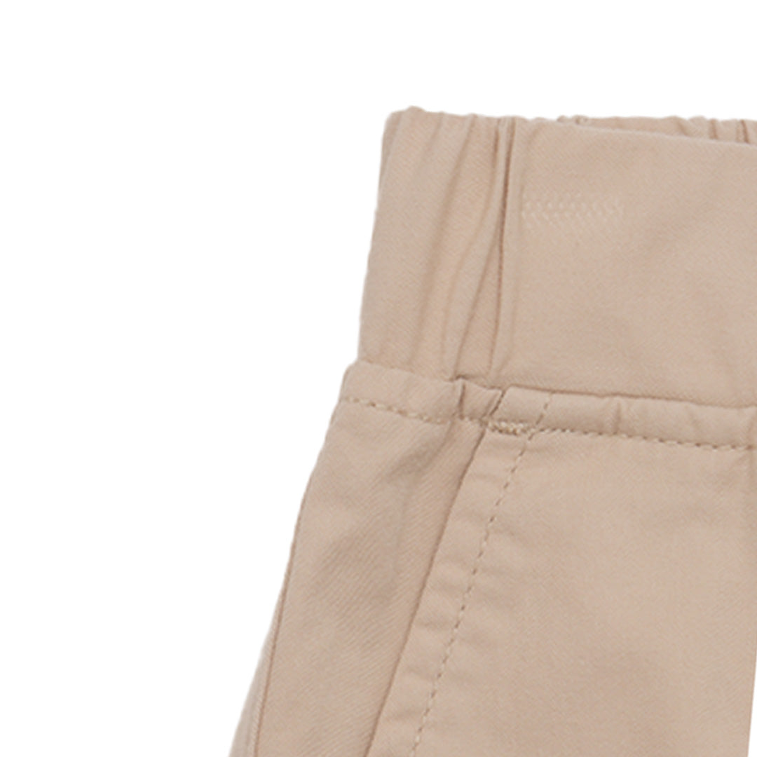 GIORDANO Women's Cotton Twill Mid Rise Relax Tapered Fit Audrey Pants (05425256)