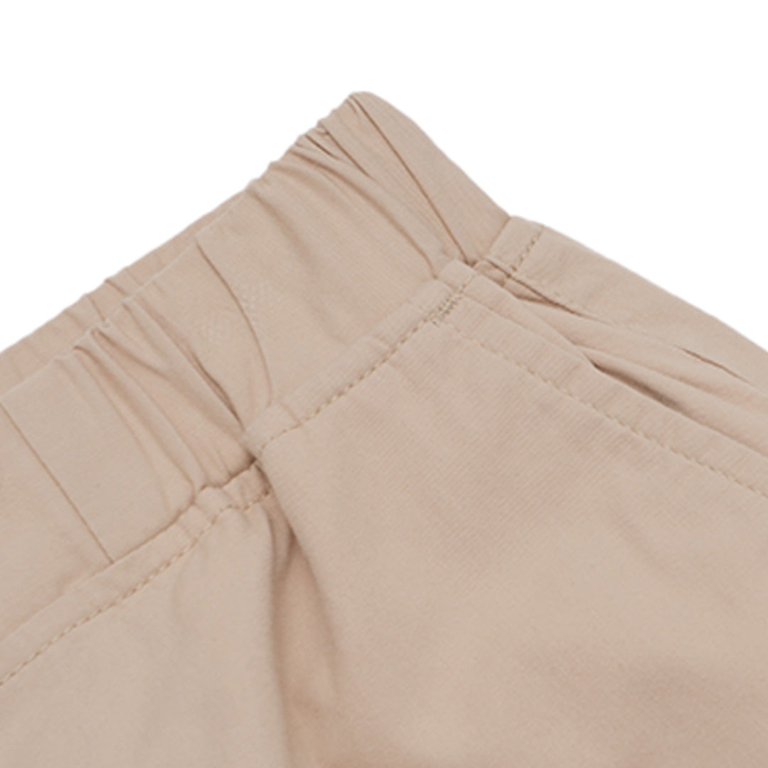 GIORDANO Women's Cotton Twill Mid Rise Relax Tapered Fit Audrey Pants (05425256)