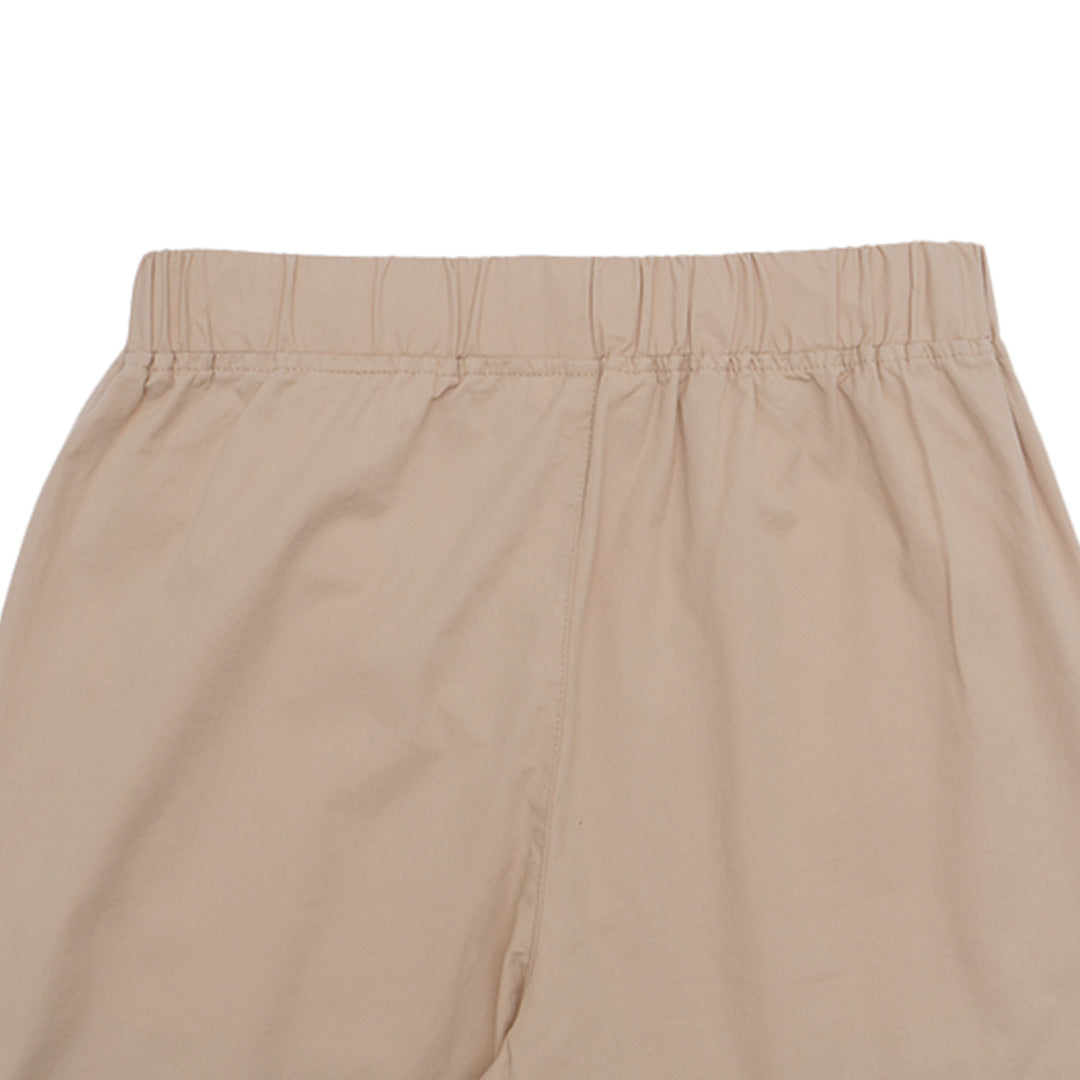 GIORDANO Women's Cotton Twill Mid Rise Relax Tapered Fit Audrey Pants (05425256)